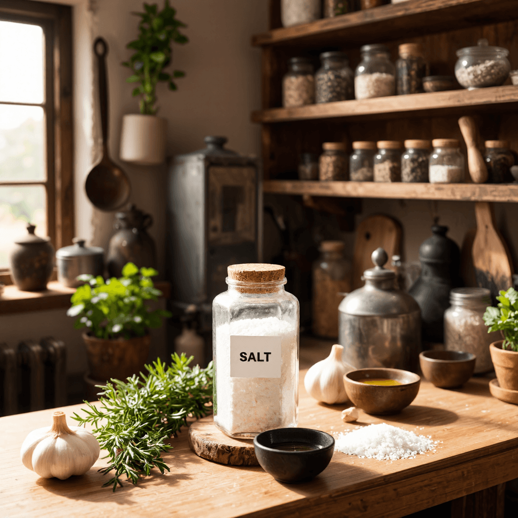 product photography of Salt