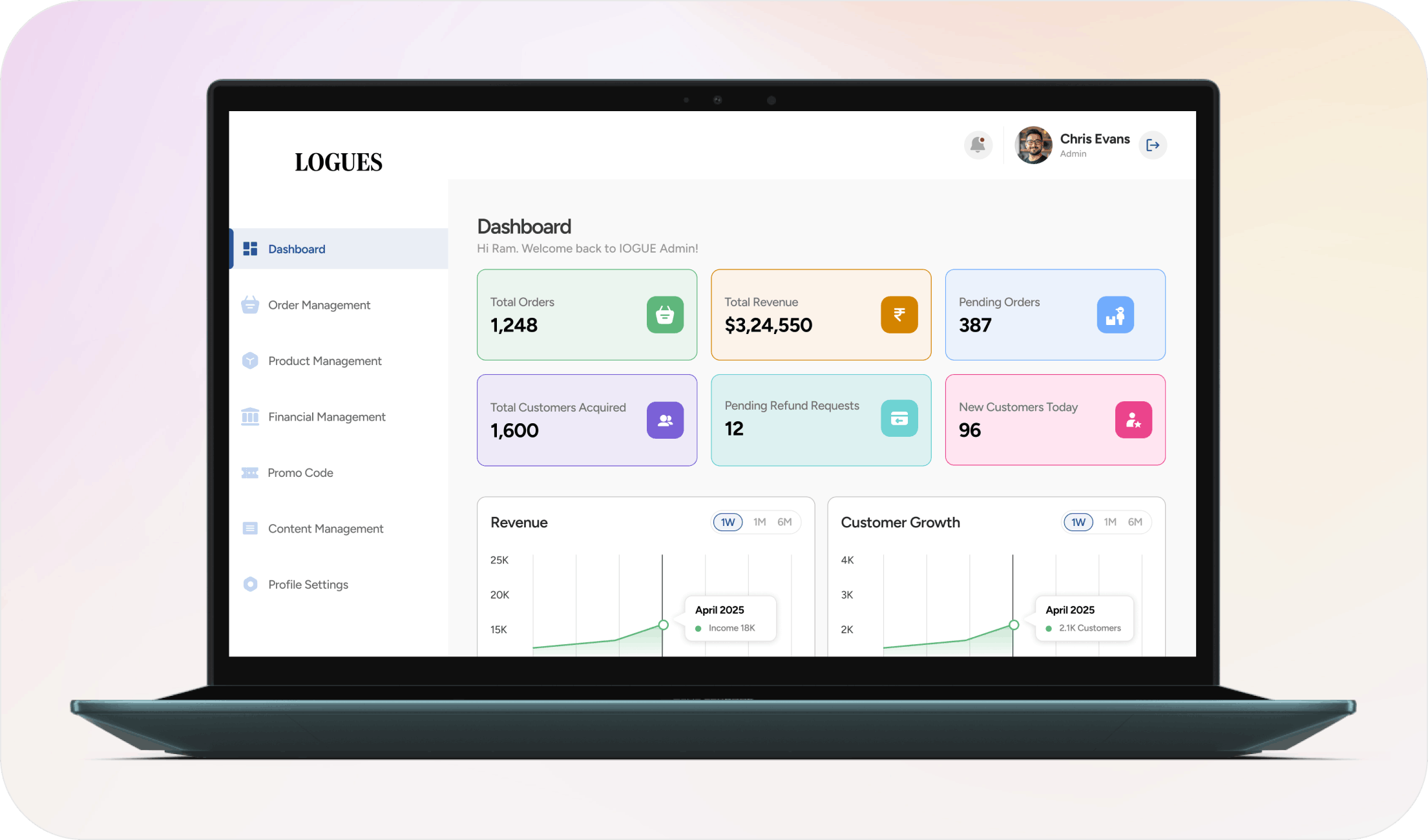 Admin Dashboard