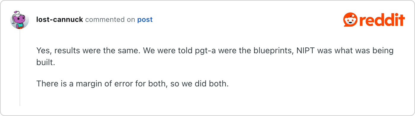 Post on Reddit