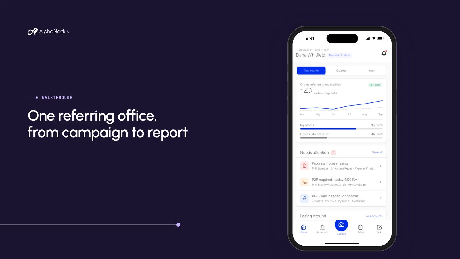 Video poster: Walkthrough: one referring office, from campaign to report