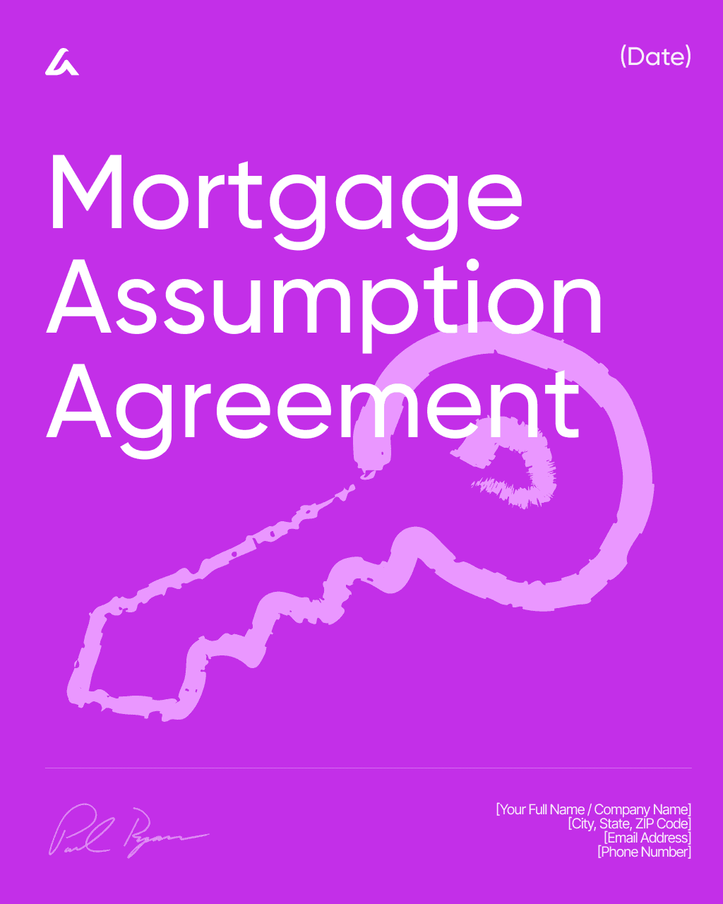 Mortgage Assumption Agreement