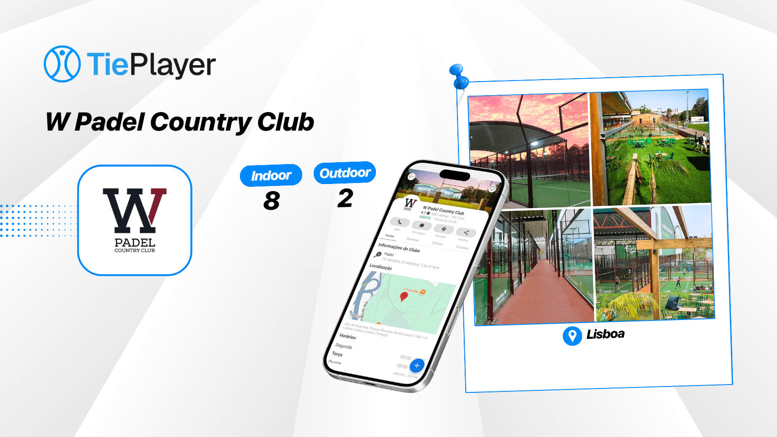 Book a padel court at W Padel Country Club