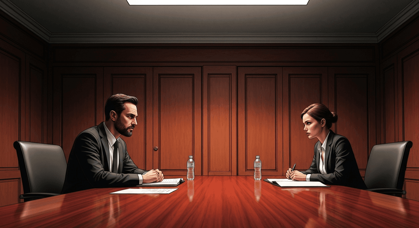 Negotiators facing deadlock