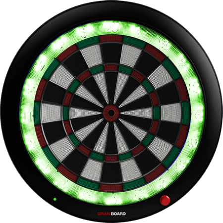 granboard 3s is the premium electronic soft tip dartboard with led lighting
