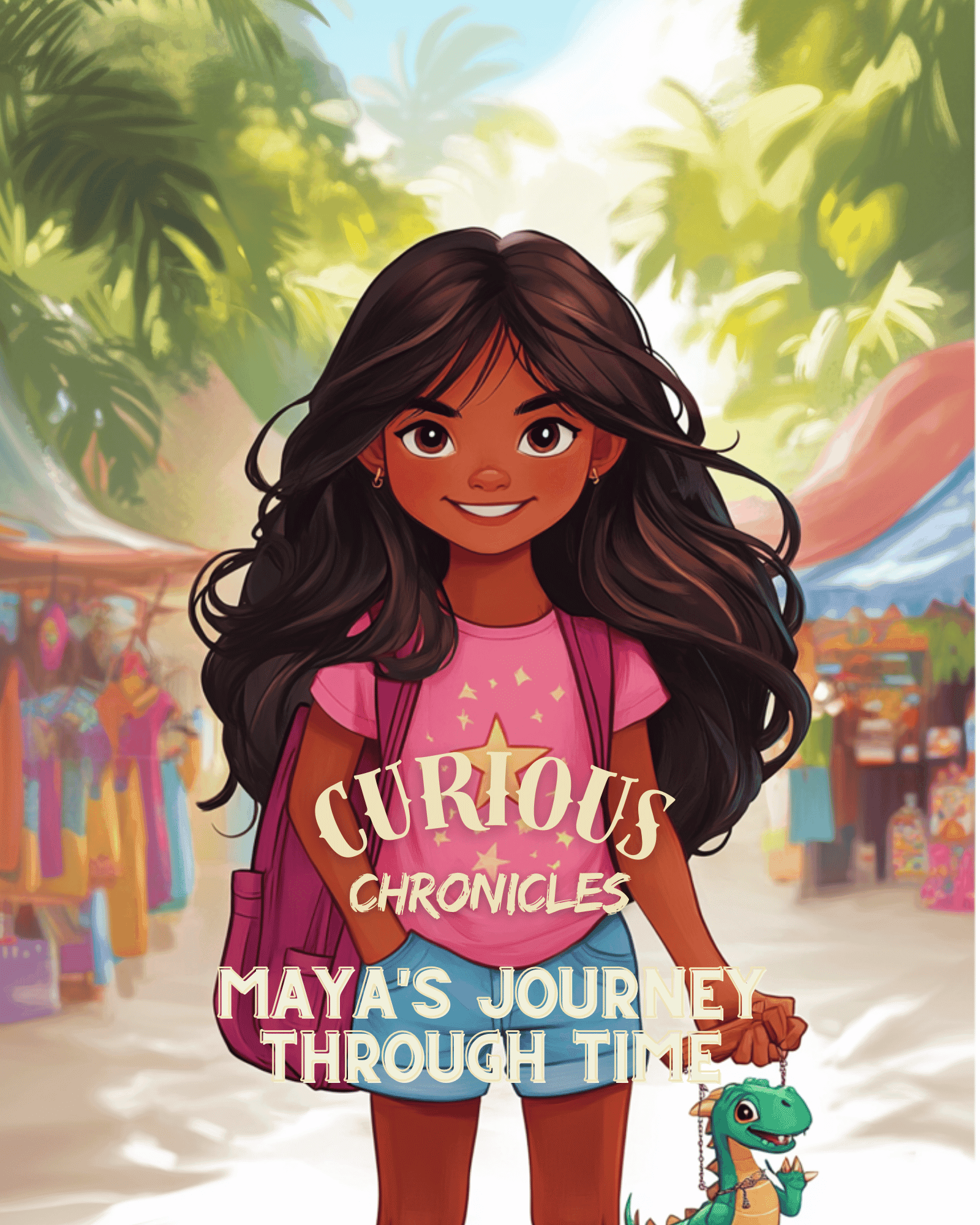 Interactive Create Your Adventure digital book cover featuring Maya