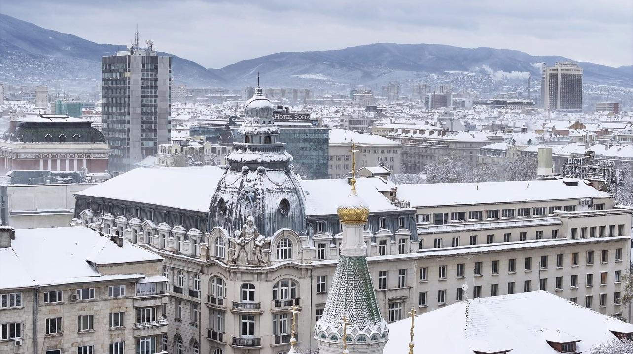 winter in sofia