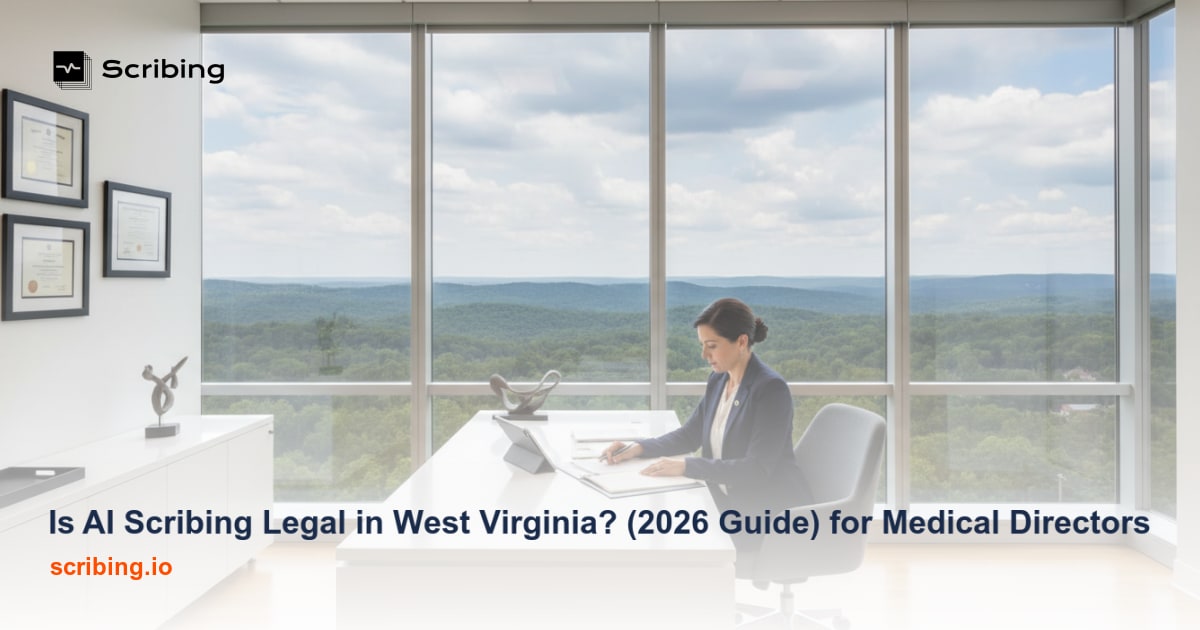 Guide to AI scribing legality and compliance requirements for health systems in West Virginia in 2026
