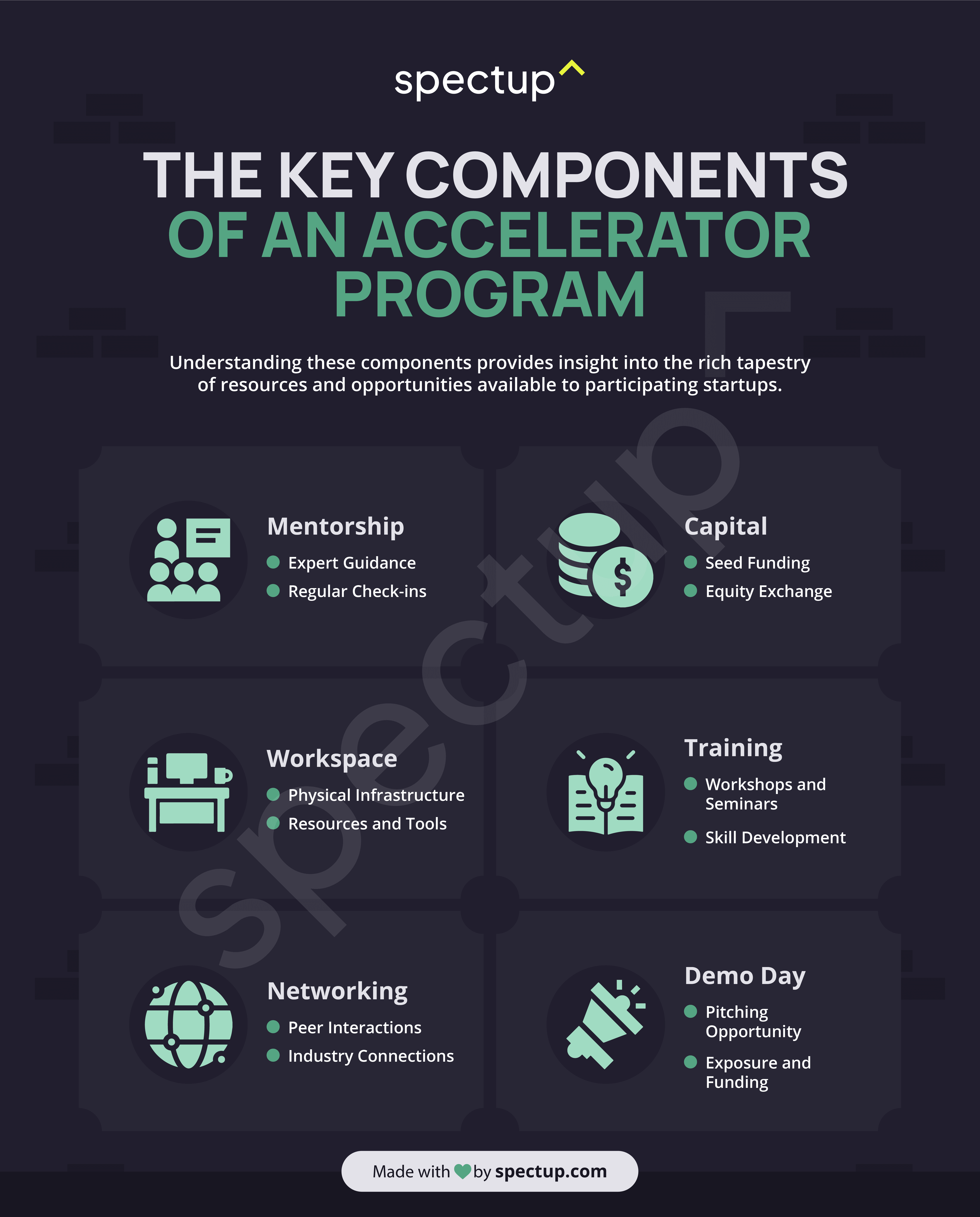 Infographic: The Key Components of an Accelerator Program