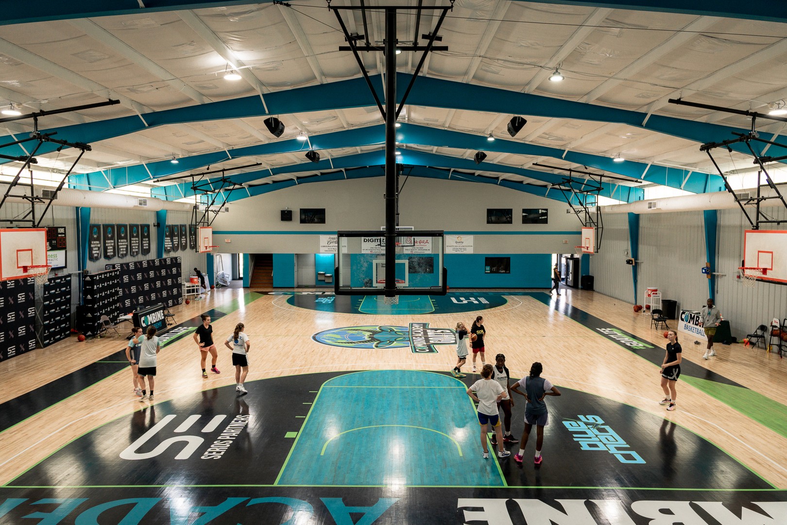 Gymnase de la Combine Academy en 2025