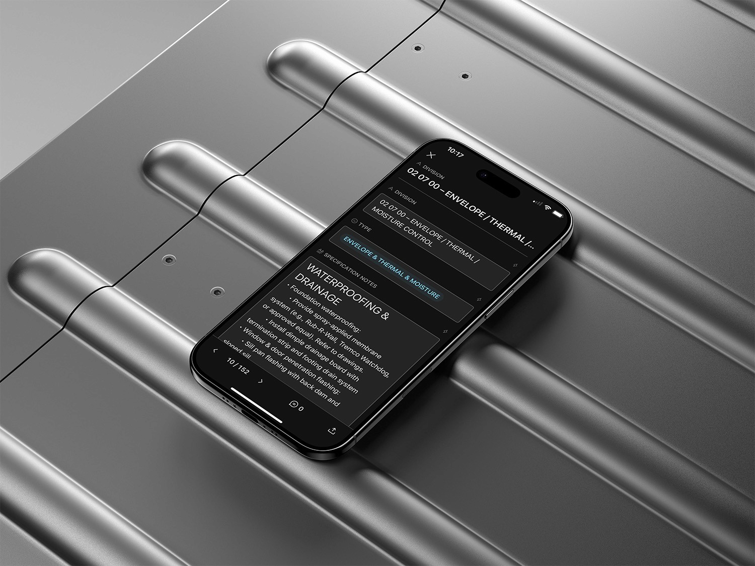 edit your specifications from any device