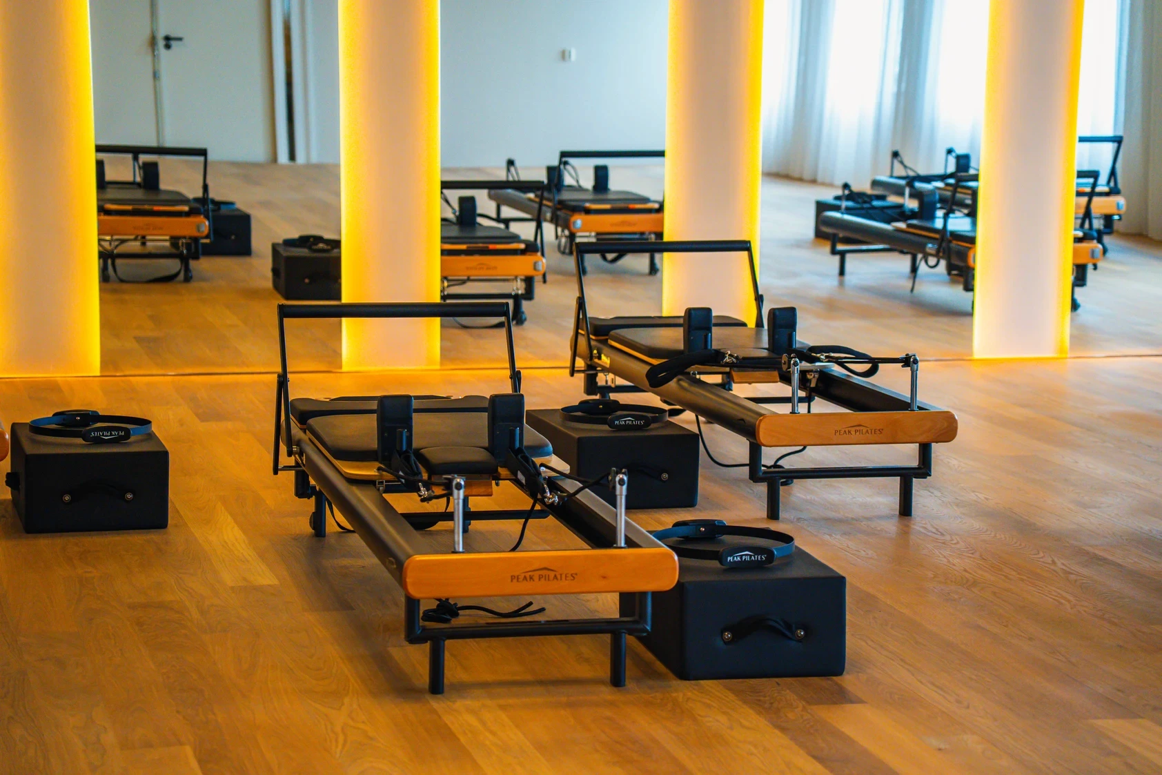 Fitnessapparatuur in de studio van Bodywork Scherpenzeel