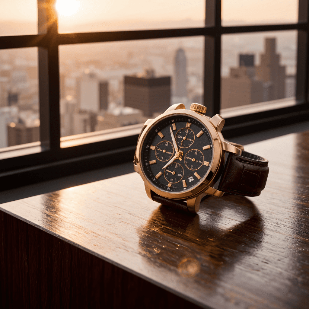 product photography of watch