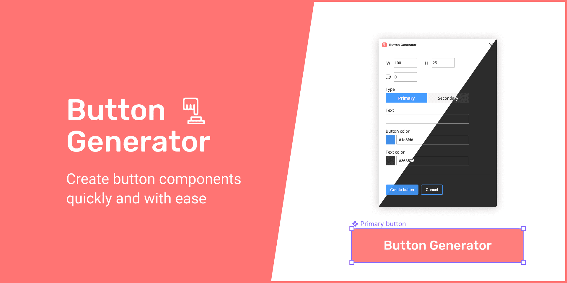 Button Generator | Design system & Utility Plugin | BestFigmaPlugins.com