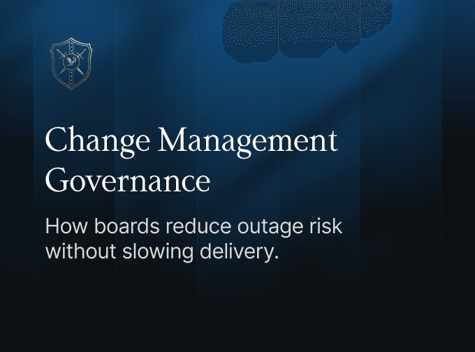 Change Management Governance
