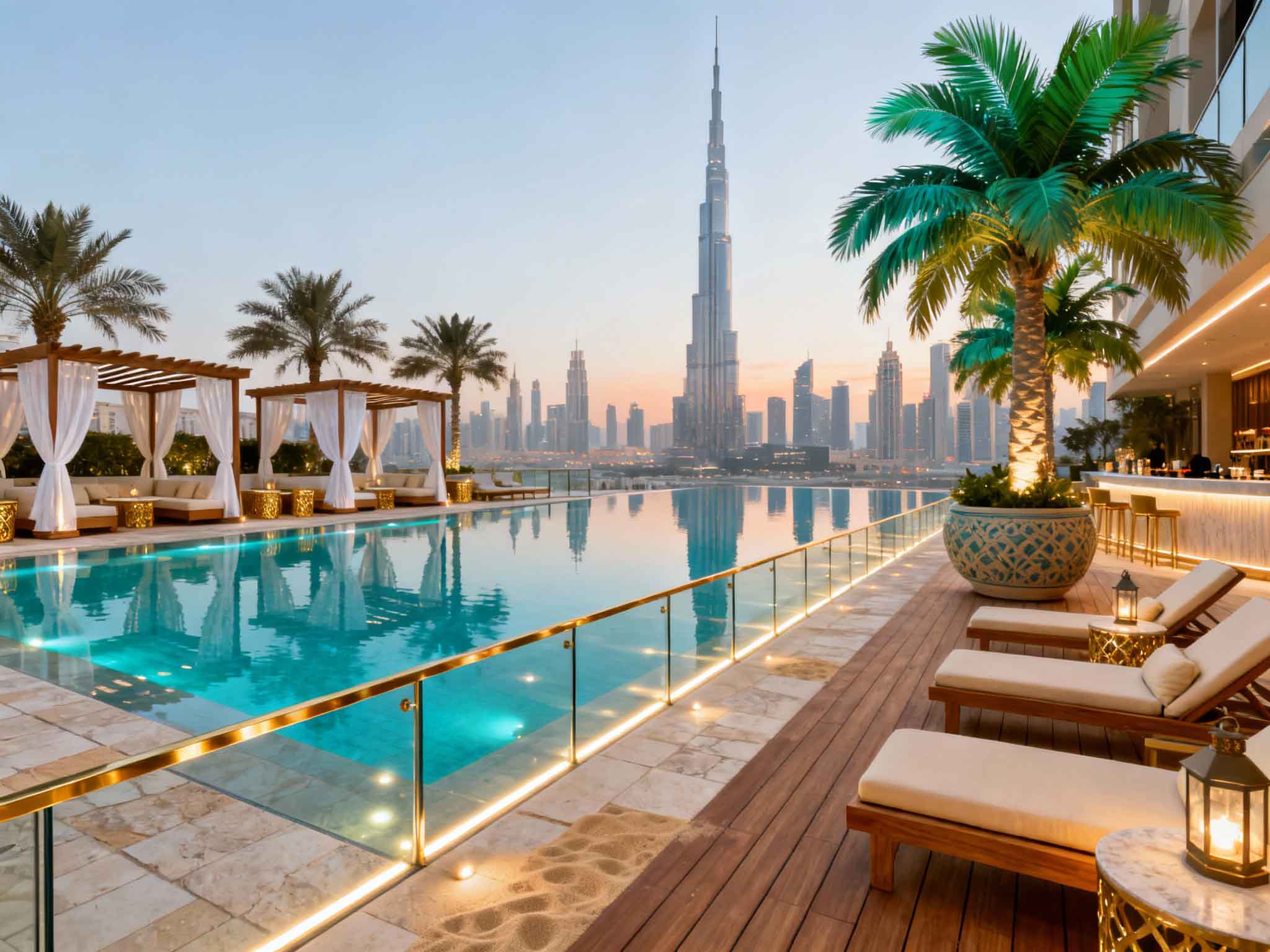 Outdoor Pool Deck
