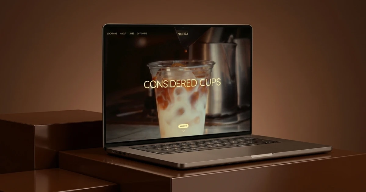 10 Melhores Exemplos de Sites em Framer de Restaurantes + Dicas de Design