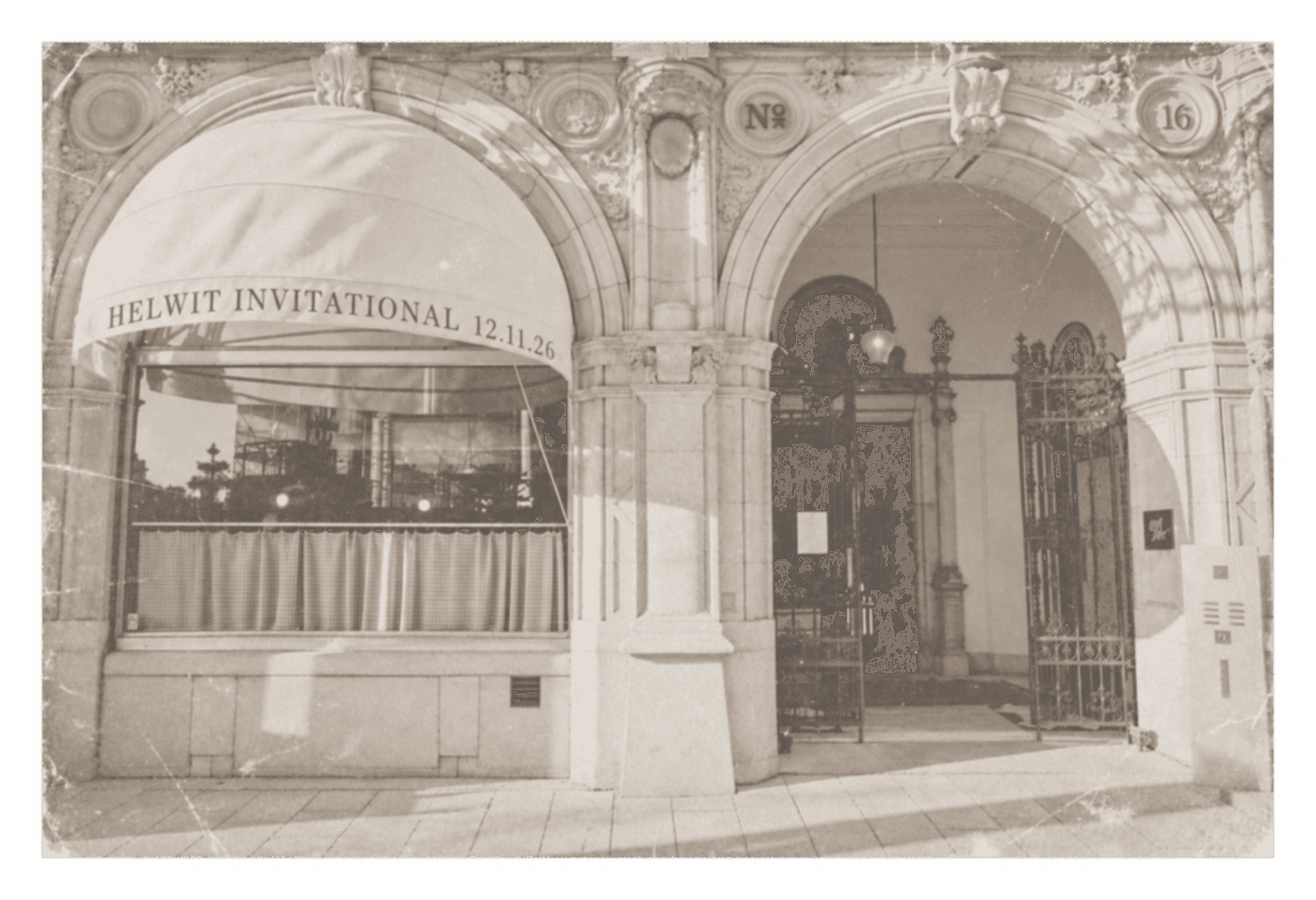 The HELWIT Invitational awning at G.A.T., Stockholm