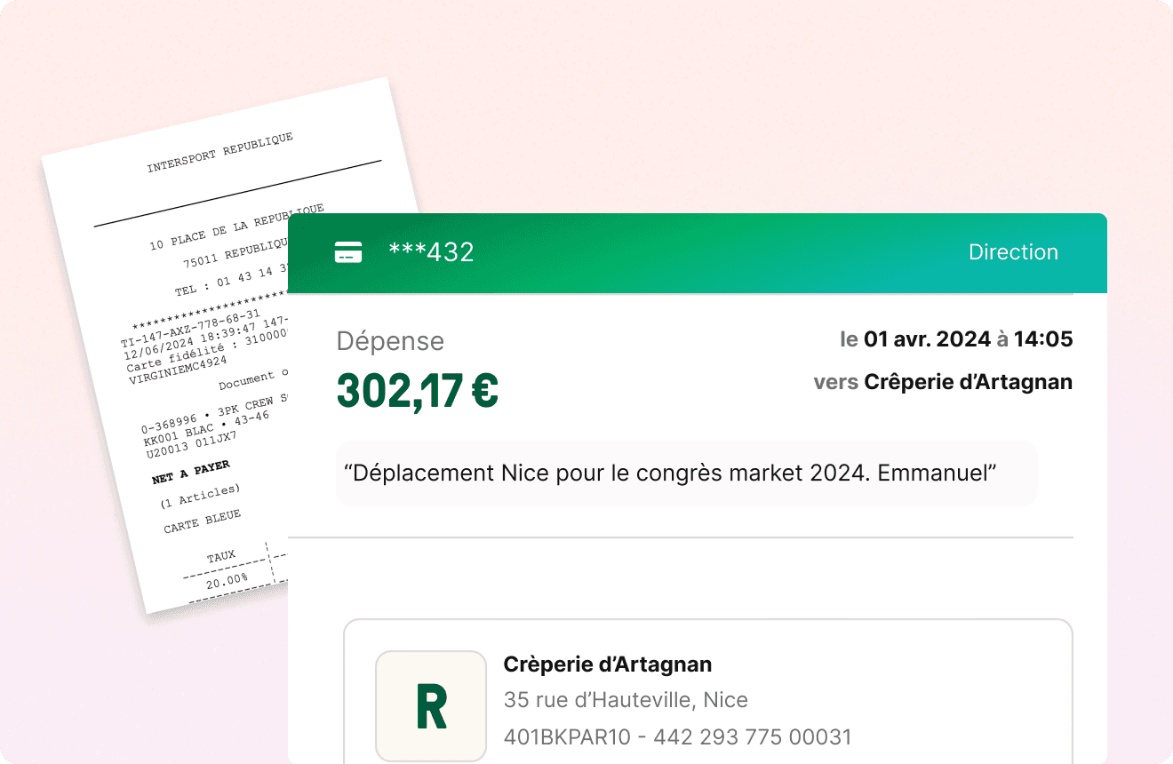 Taleau de bord Libeo avec dépenses