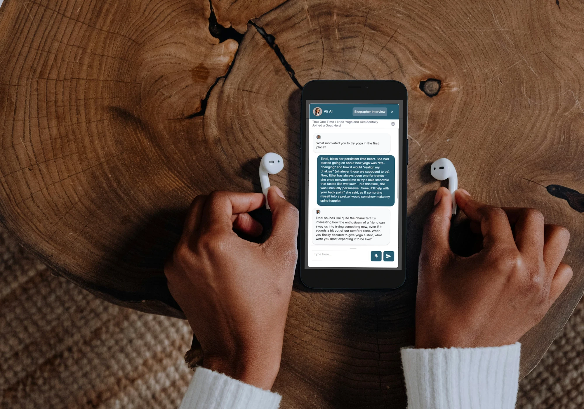 Using AI to Write a Keepsake Memoir of Life Stories
