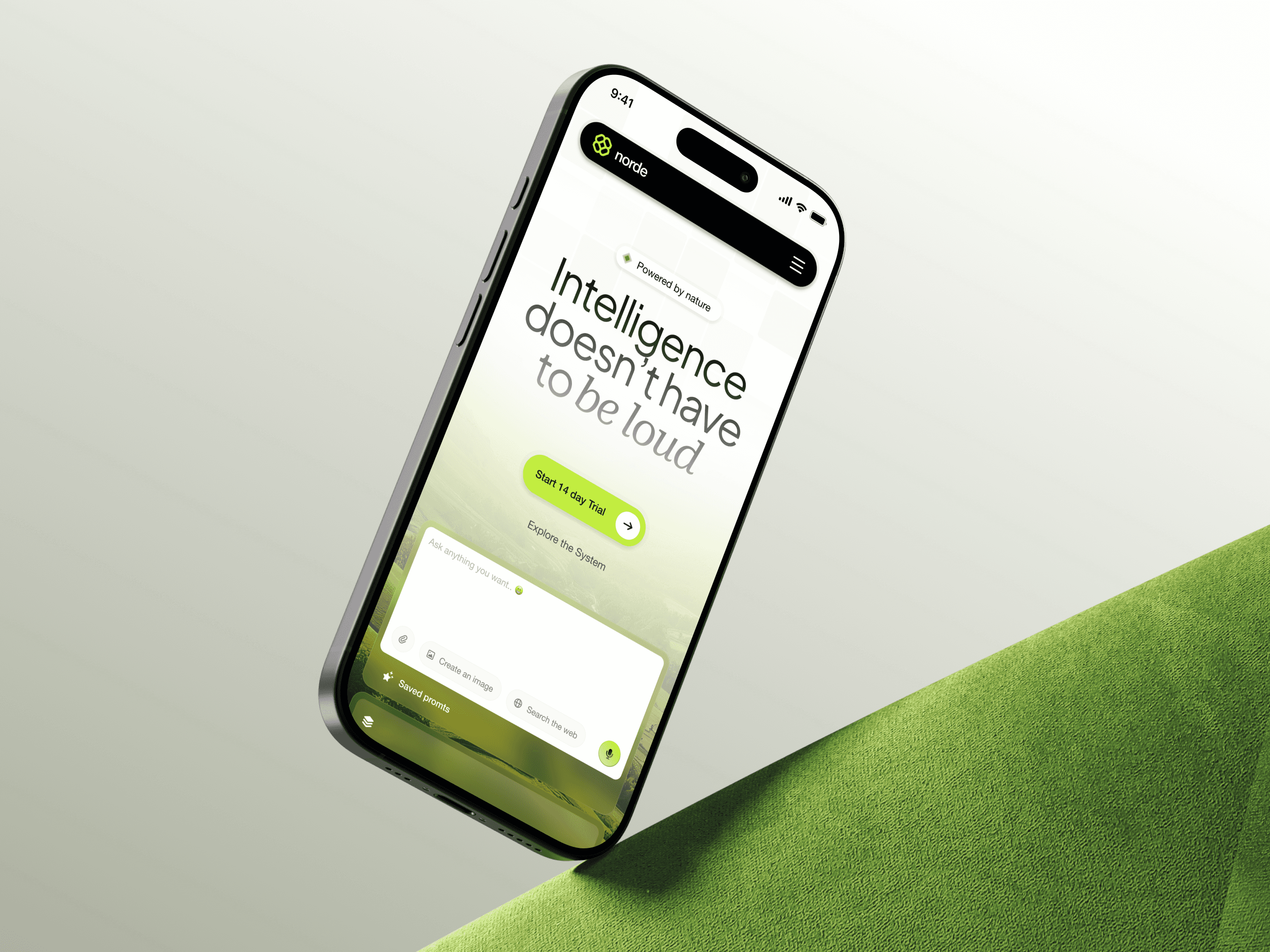 AI 平台网站设计