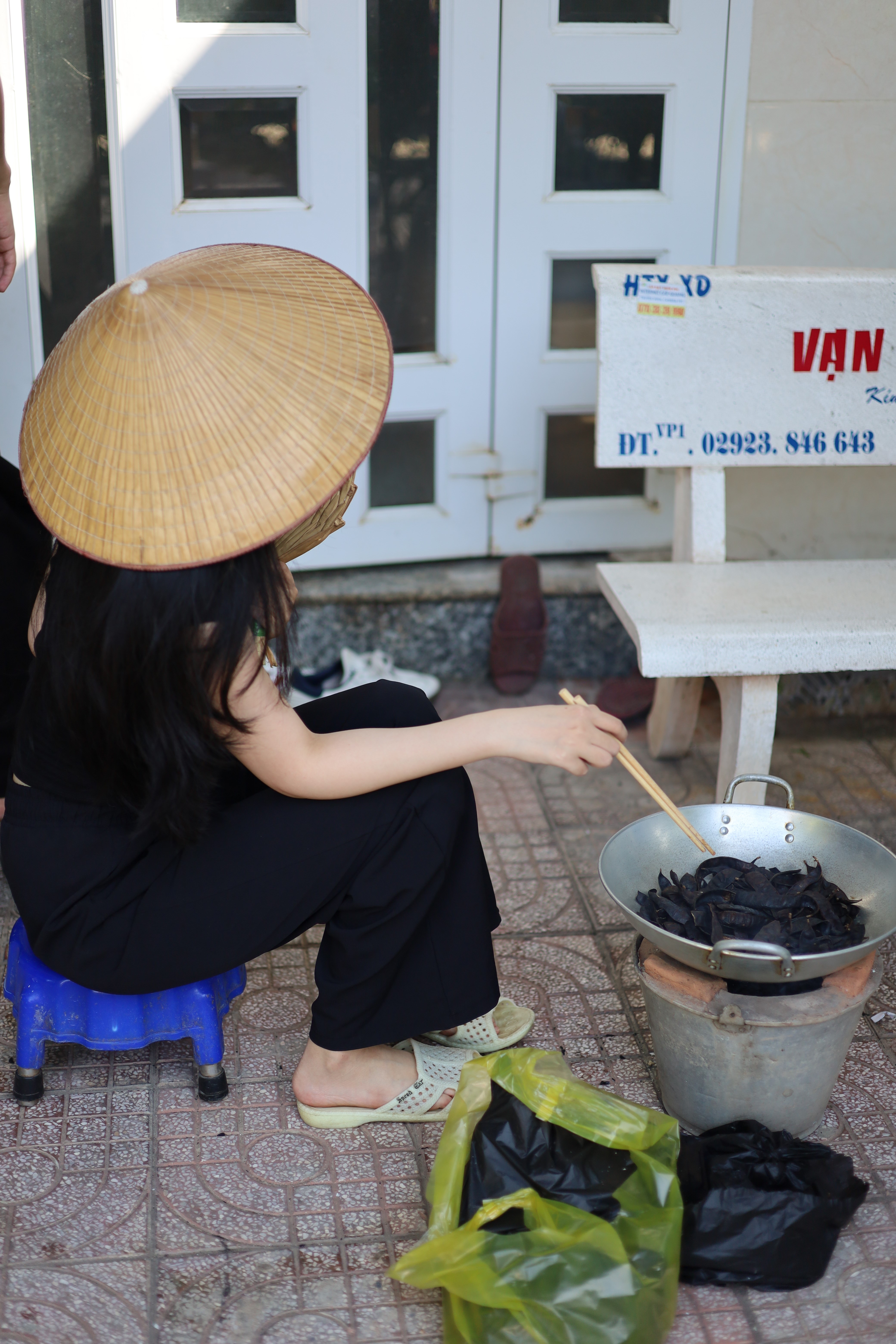 outside of an apartment