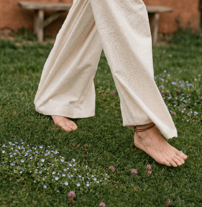 Woman On The Grass