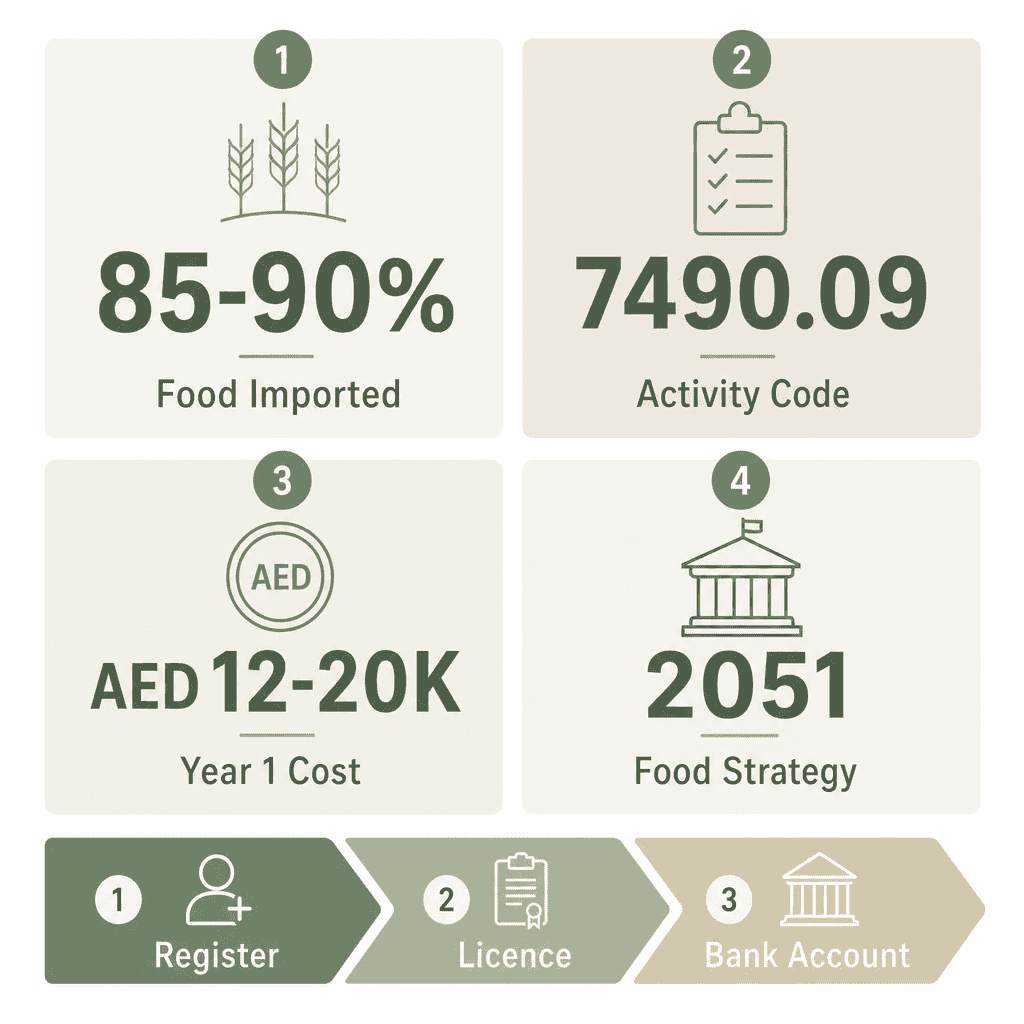 Infographic: Start a Agronomy Consulting Business in Dubai