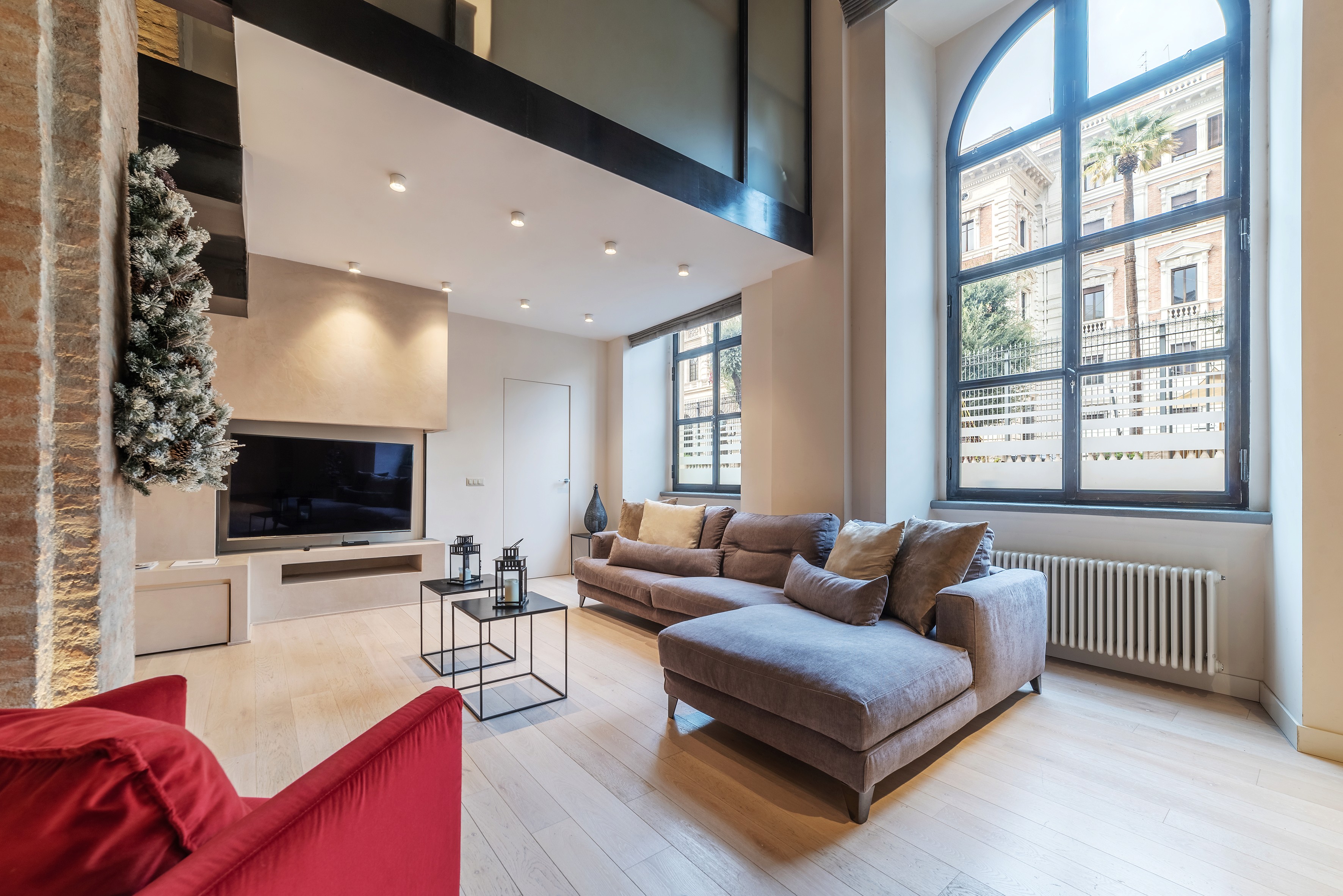 Luxury Living Room at Vatican City Rome DesignDStays Apartment