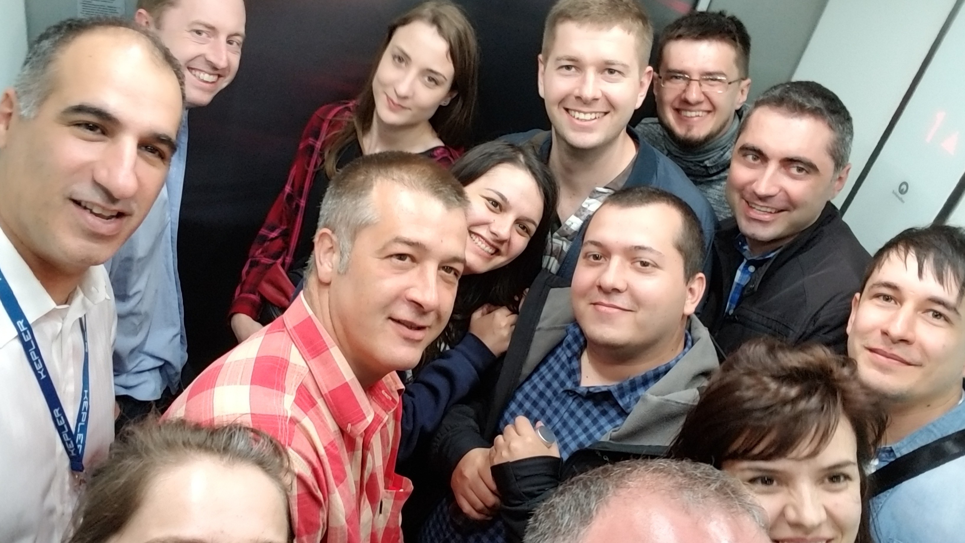 Romanian team selfie!