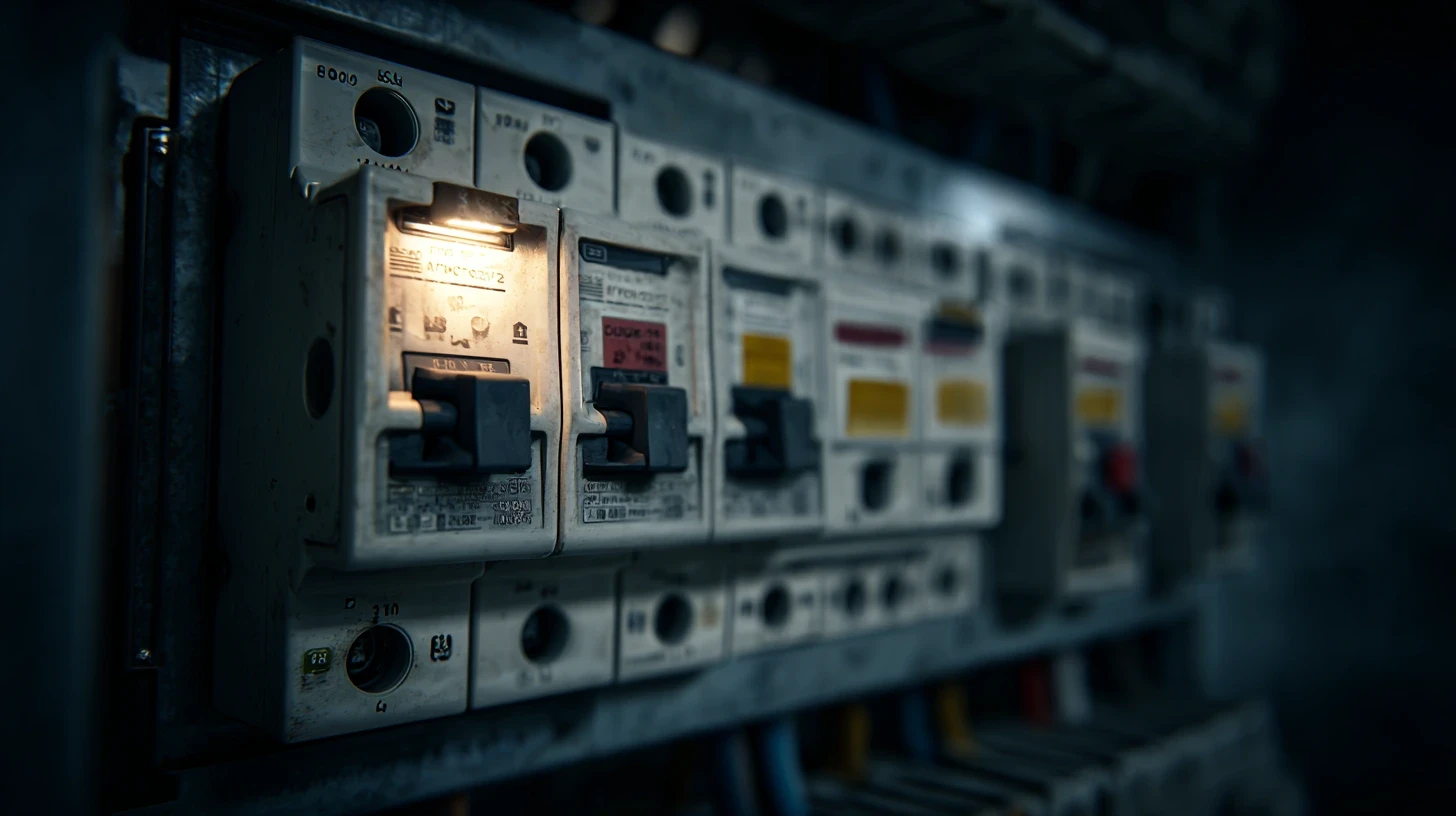 Tableau électrique avec disjoncteur déclenché - que faire quand le disjoncteur saute