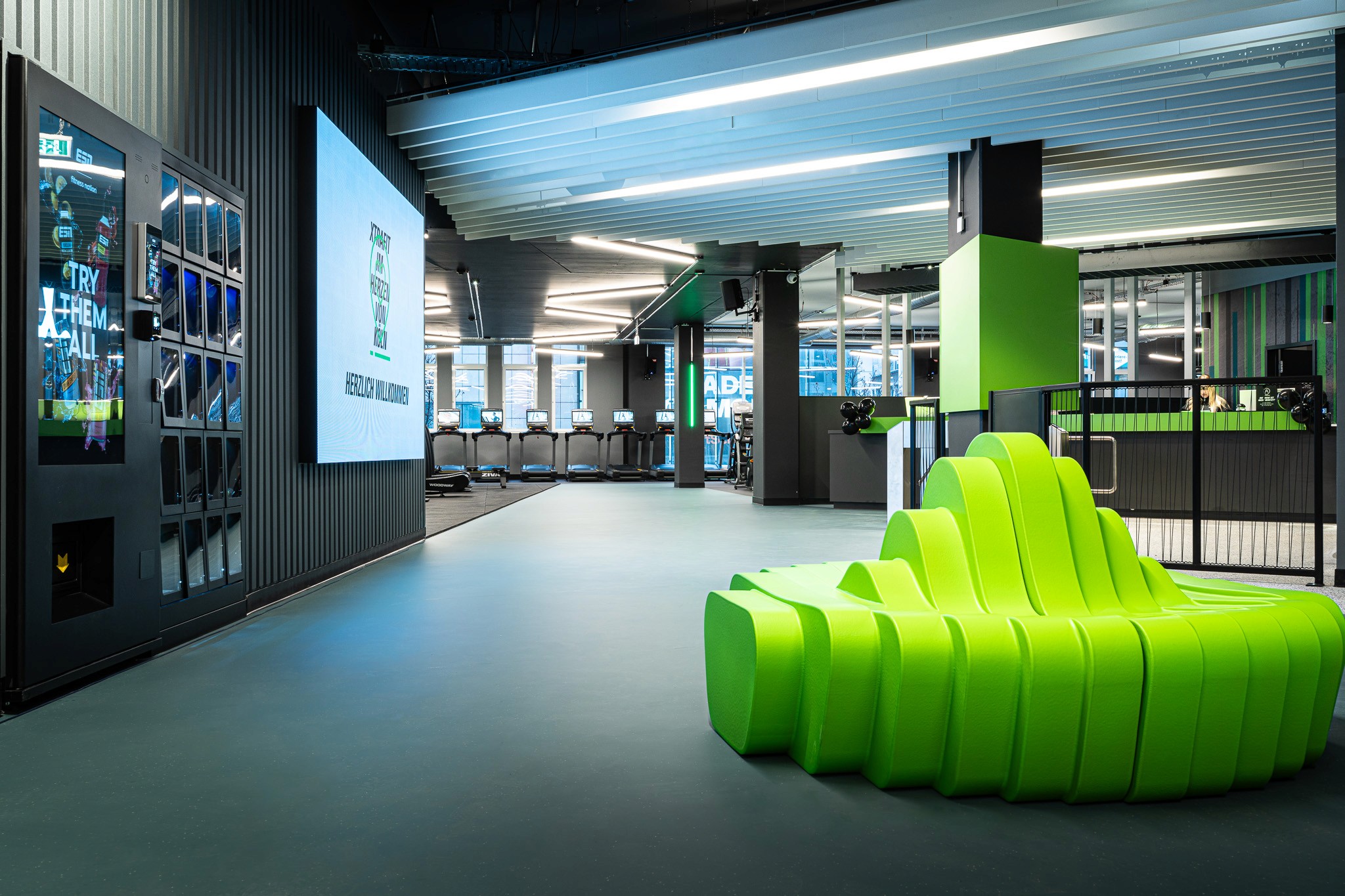 Eingangsbereich XTRAFIT-Zentrum