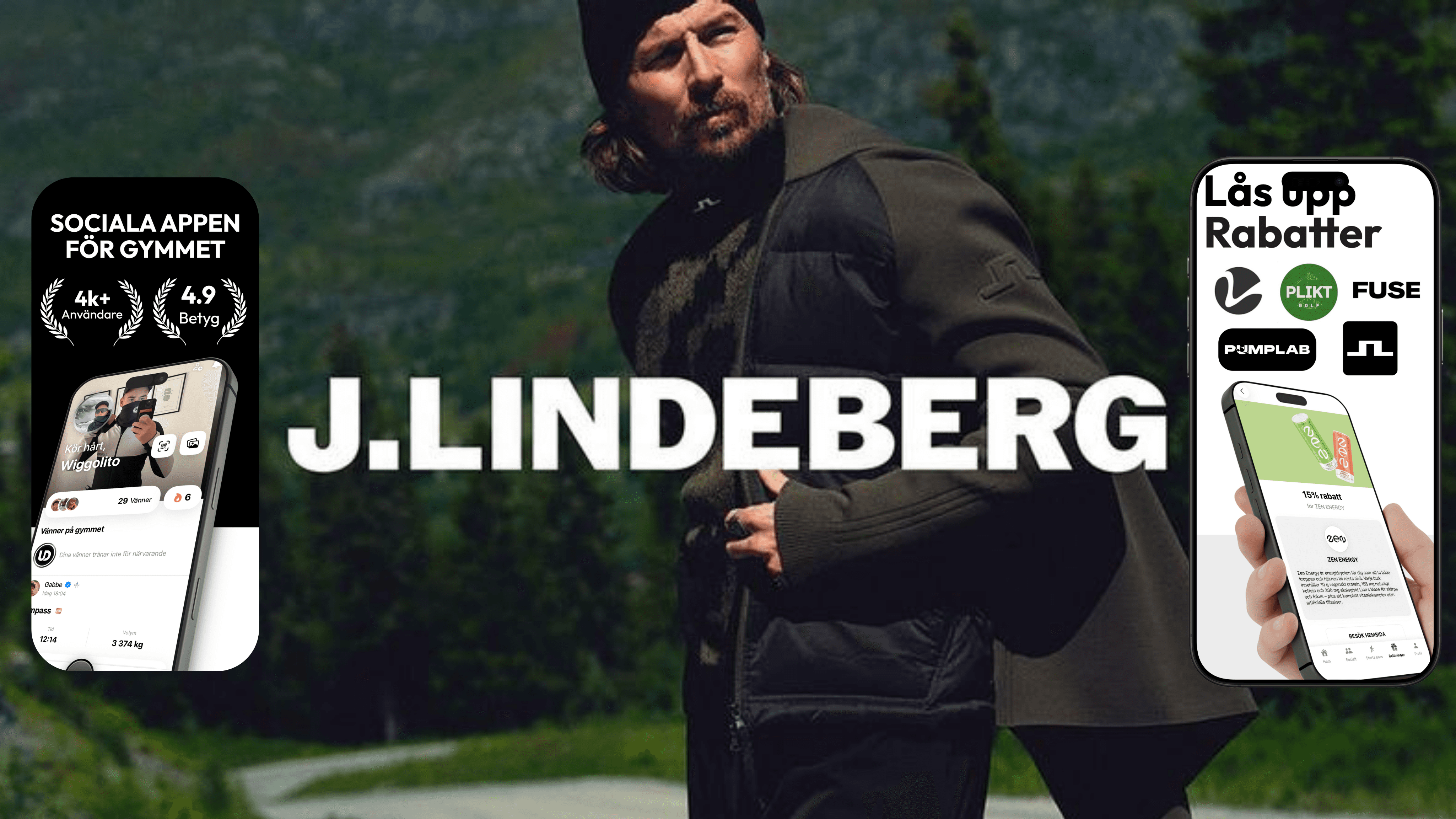 A mockup of Freelio's mobile app