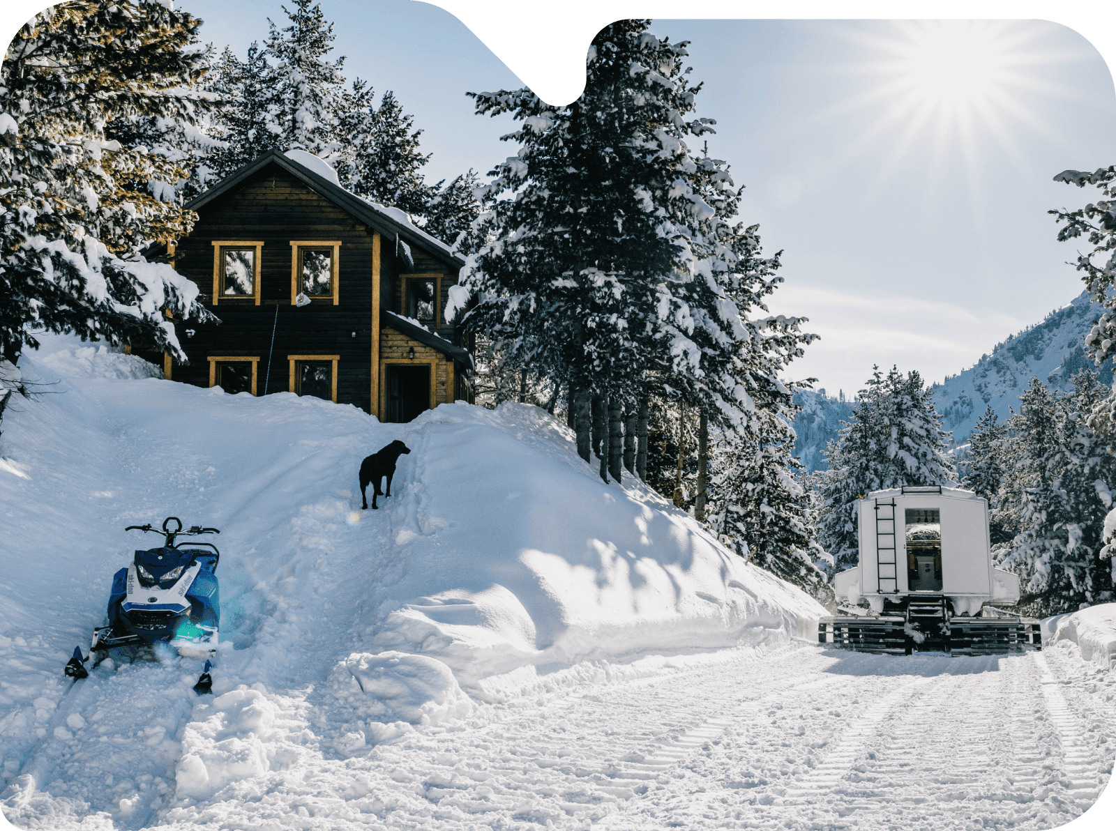 Lynx Freeride lodge in Gjeravica, Kosovo