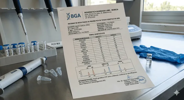 Prueba PCR de genotipado de ADN para la detección precoz del Virus del Papiloma Humano (VPH).