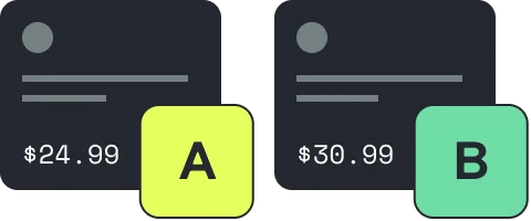 Paywall and pricing A/B tests