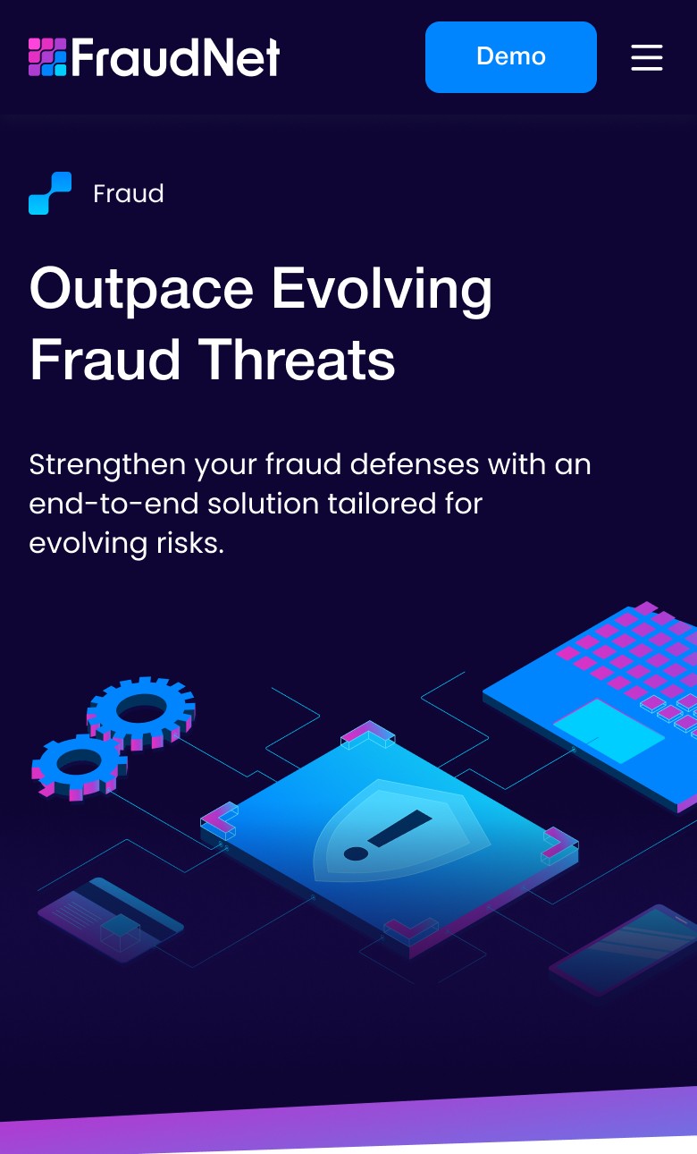 Fraud net website Hero