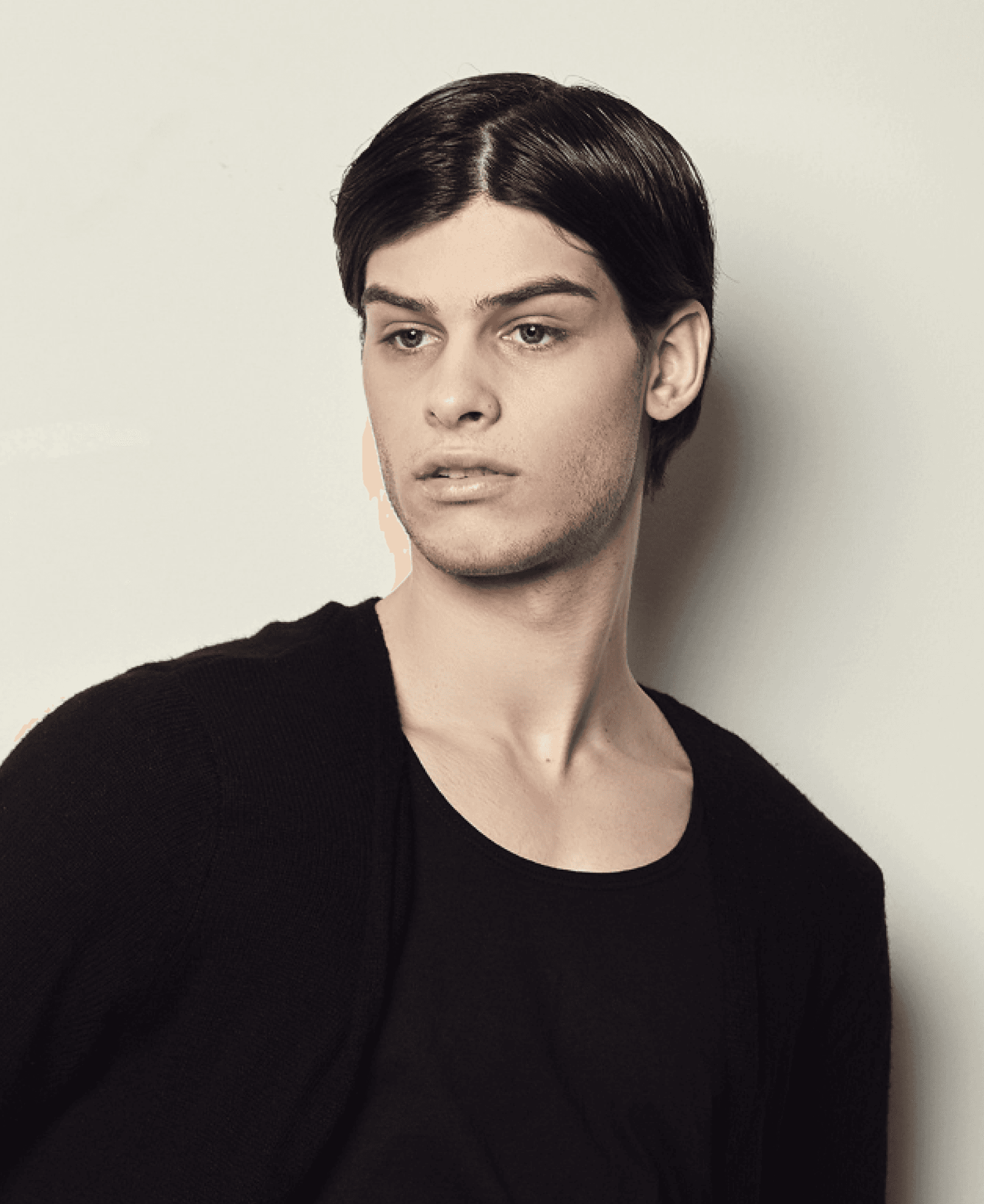 a man
