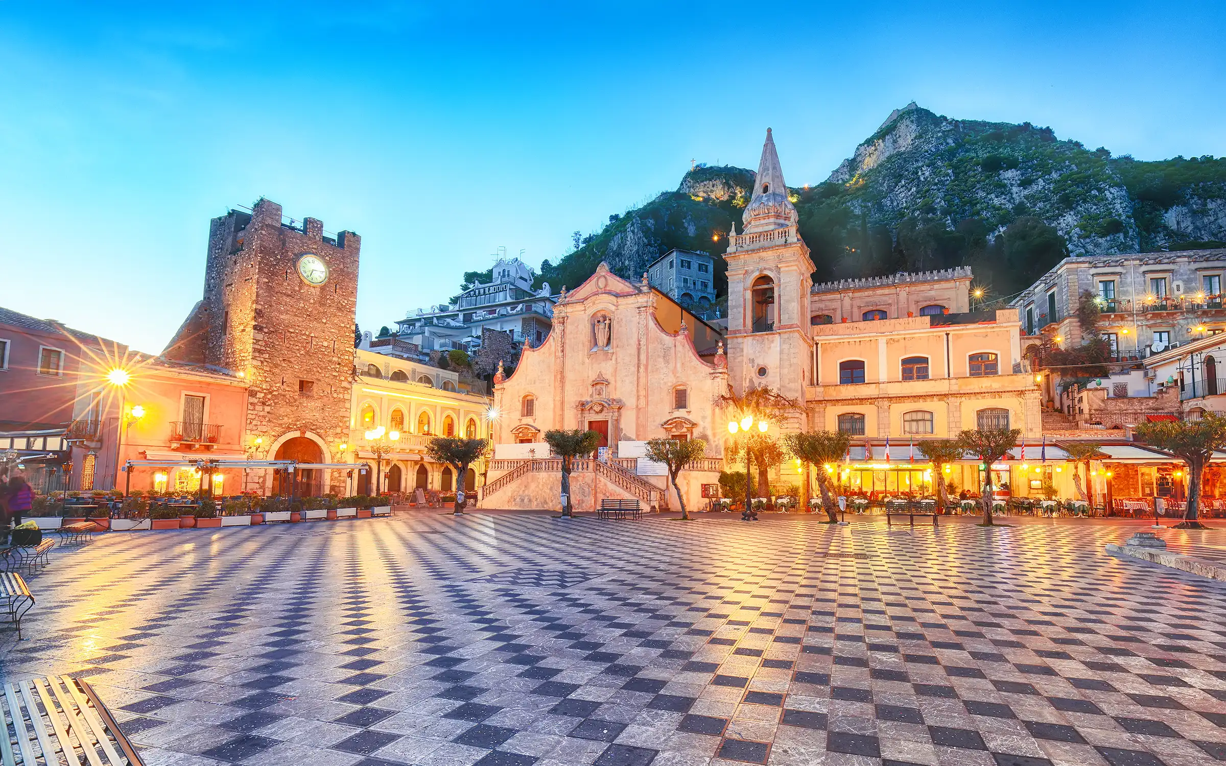 Torget i Taormina, Sicilia | Expa Travel