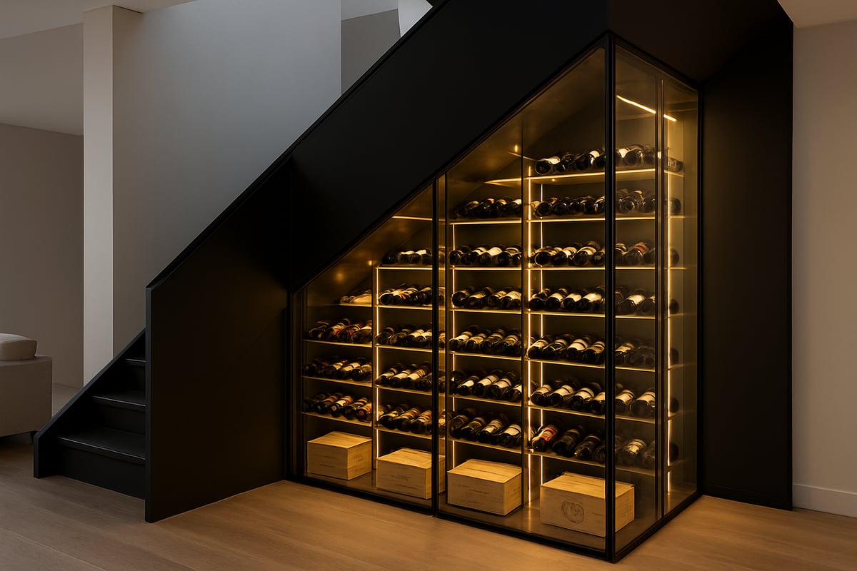 Why Choose a Stair Wine Cellar?