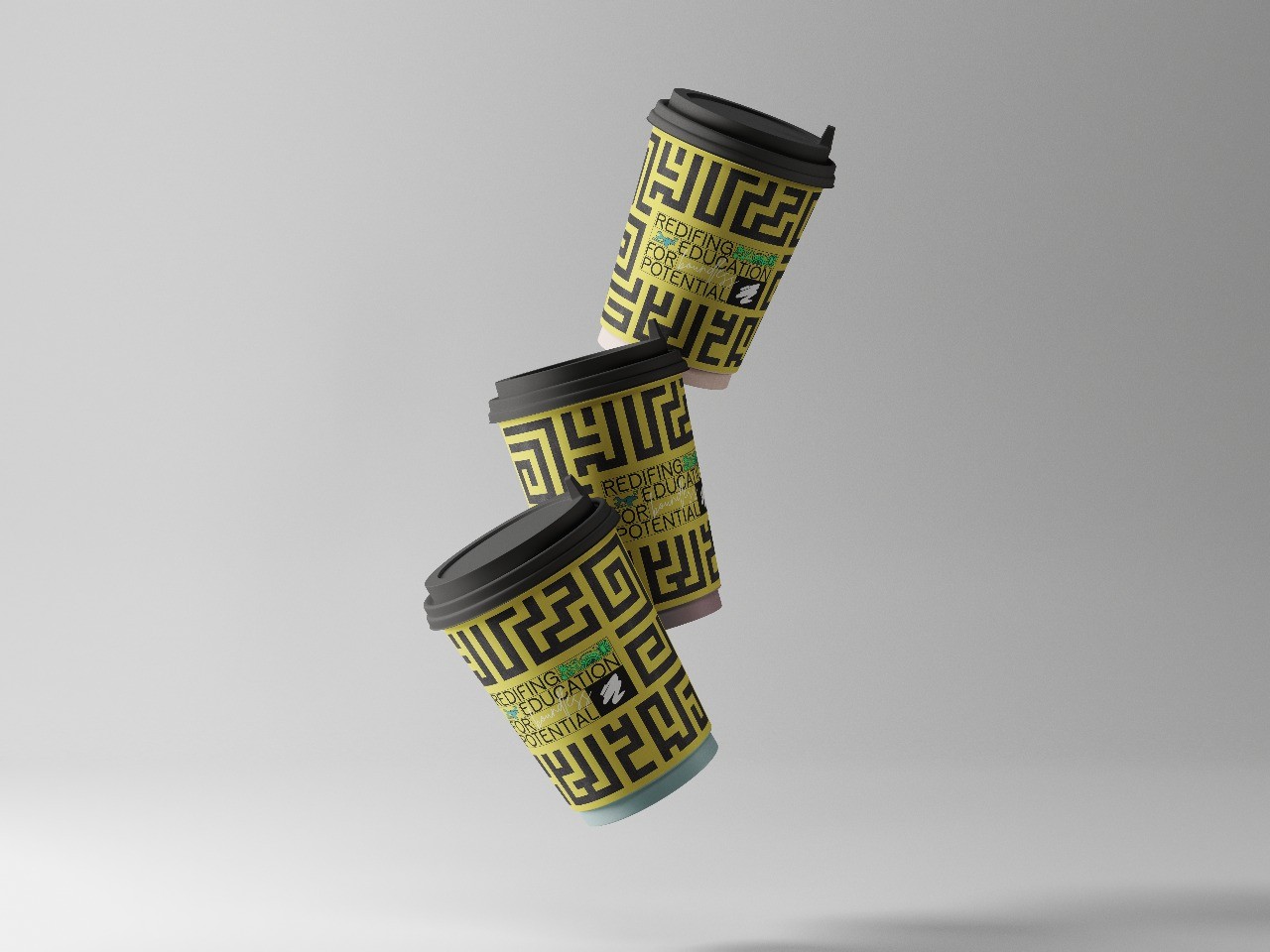 a red and blue abstract painting