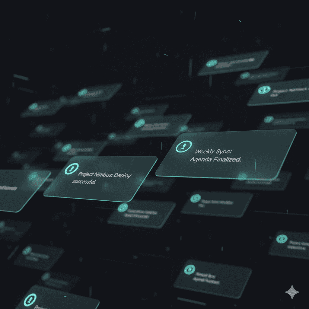 Clean, AI-filtered Slack notifications eliminating unnecessary alerts.