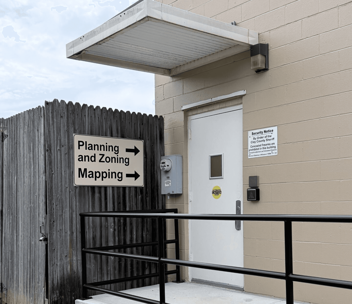 Planning and zoning building entrance sign - What Is a Zoning Notice