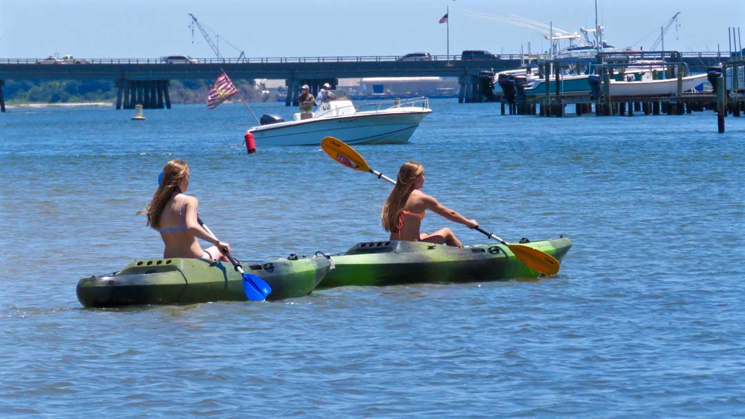 Atlantic Beach Watersports  kayak rentals 