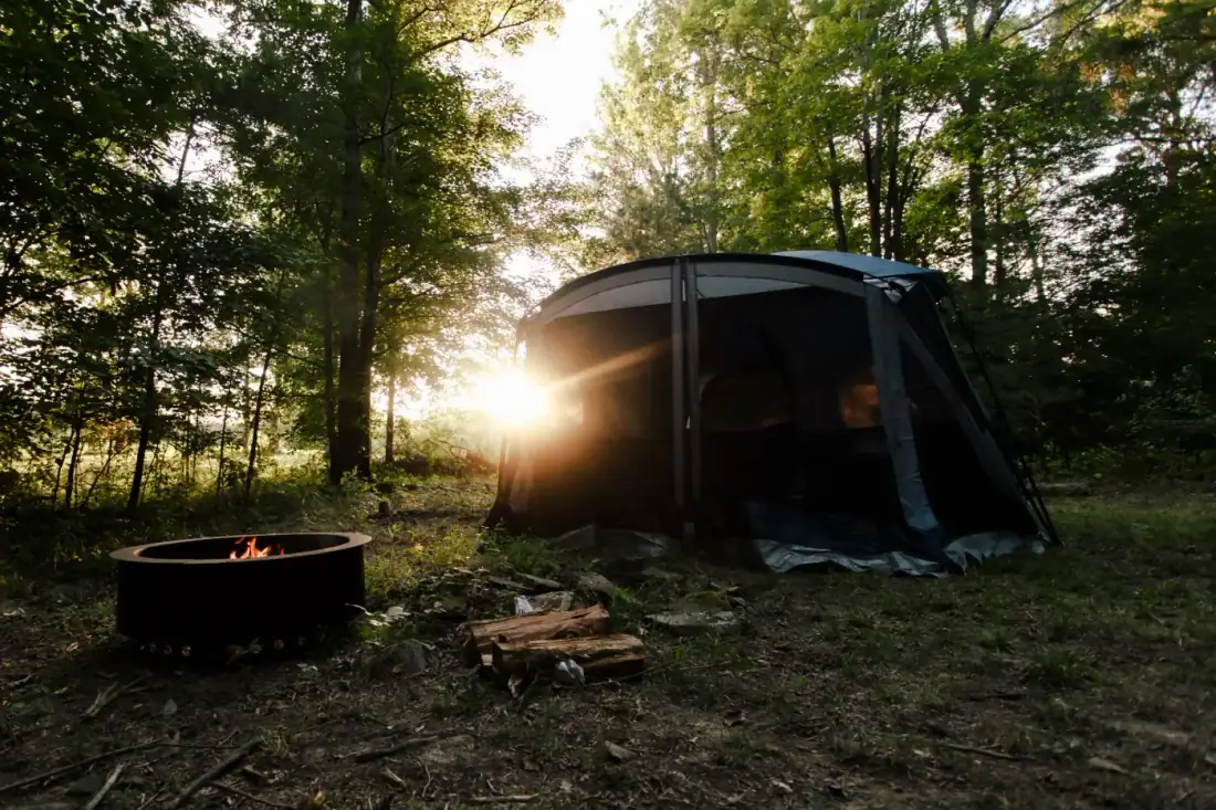 Tent site
