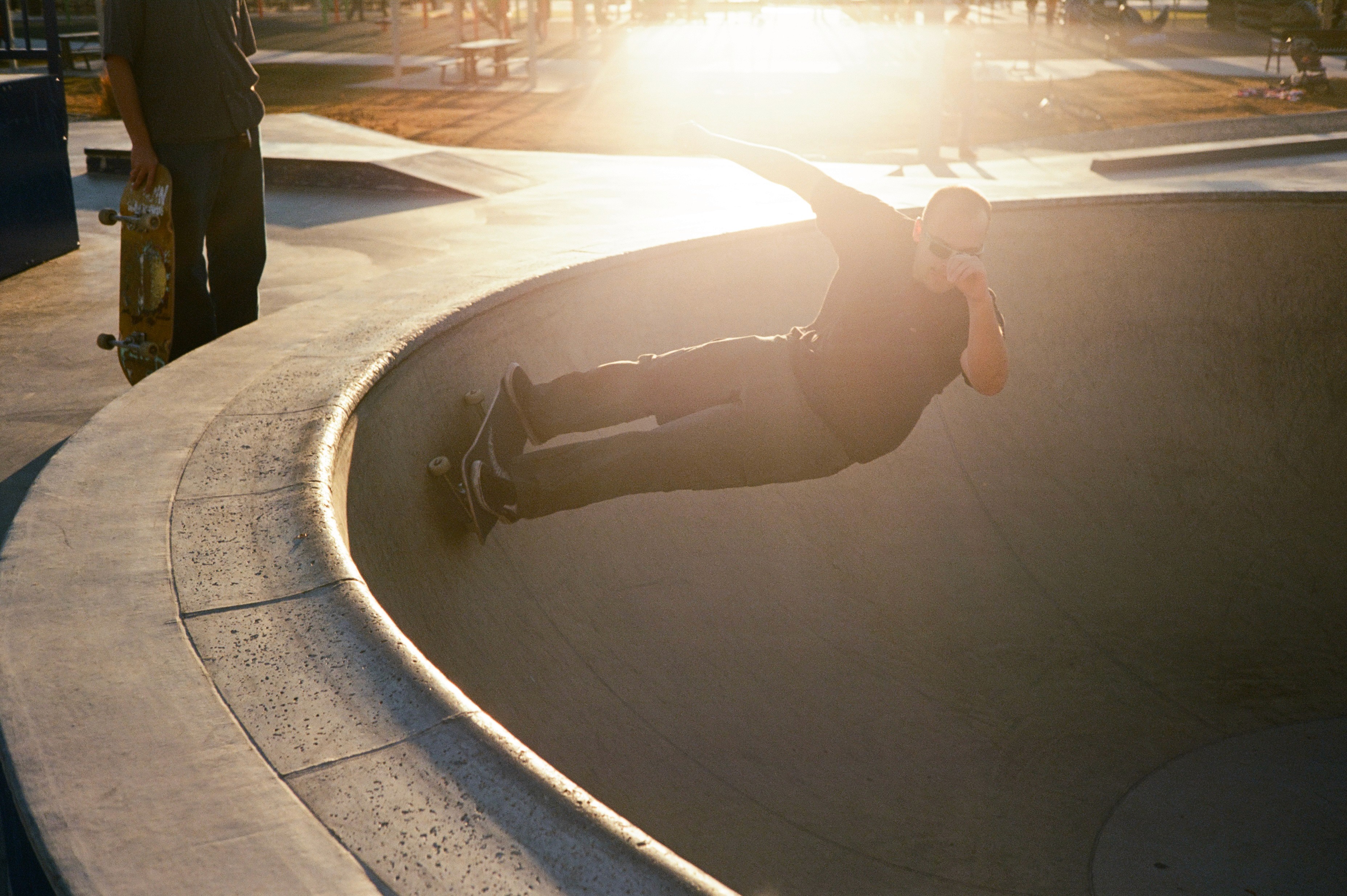Woman with color palette