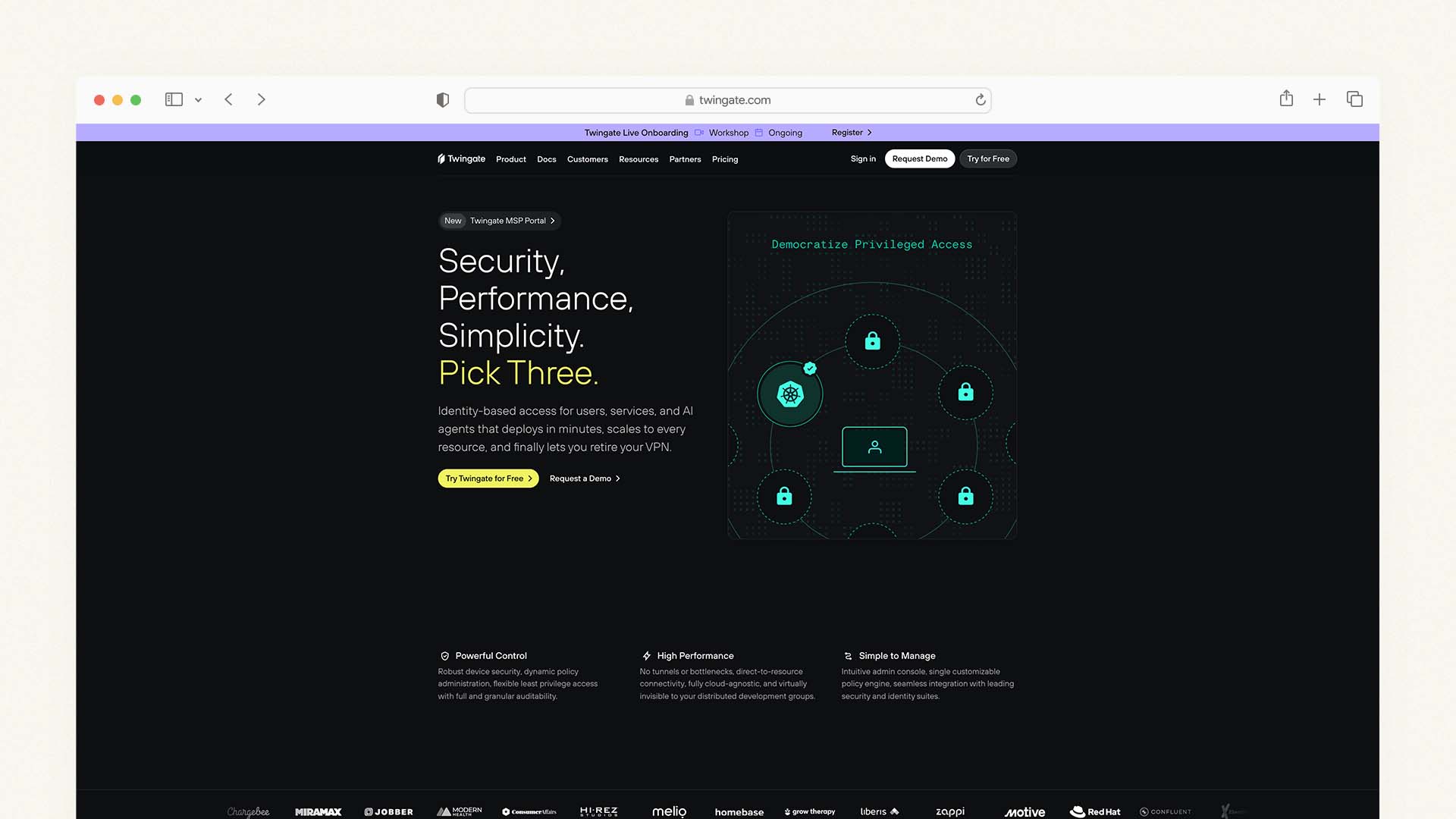 Twingate — Best for Budget-Conscious Growing Teams