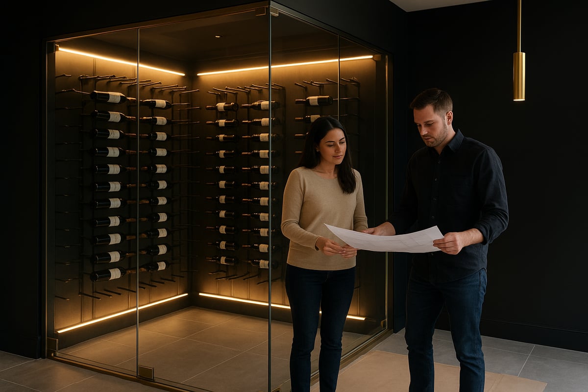 Designing a Glass Wine Cellar: Key Principles