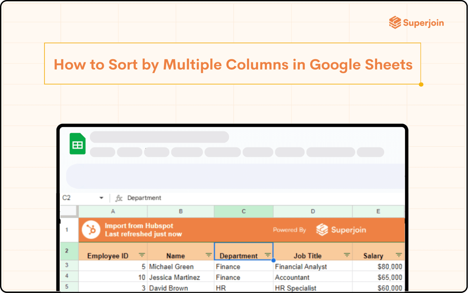 google sheets sort by multiple columns