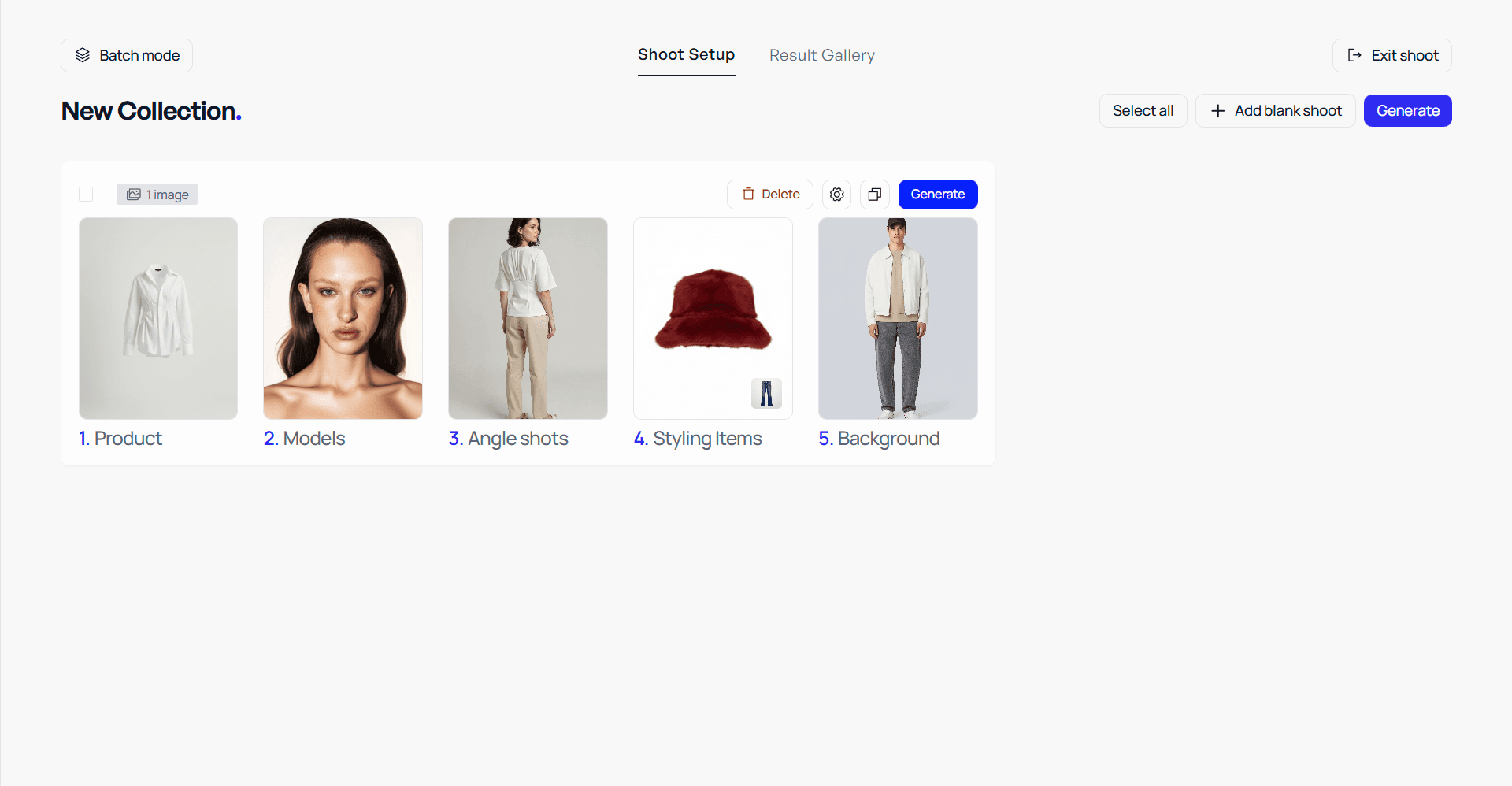 Review the selection