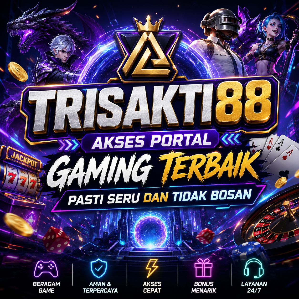 TRISAKTI88: Akses Portal  Gaming Terbaik Pasti Seru Dan Tidak Bosan